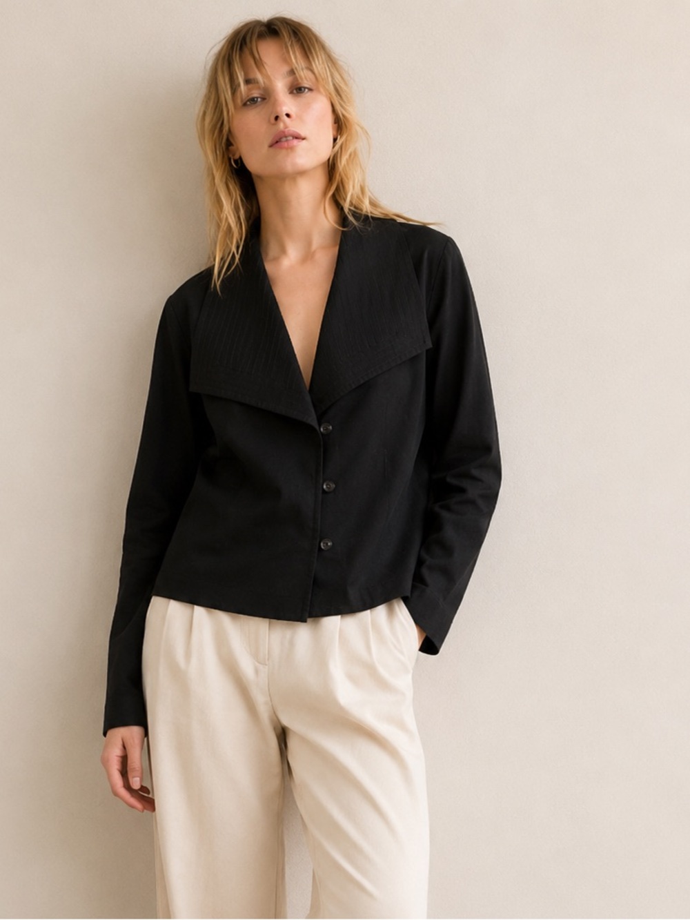 Vintage Victor Costa Occassion Black Oversized Blazer